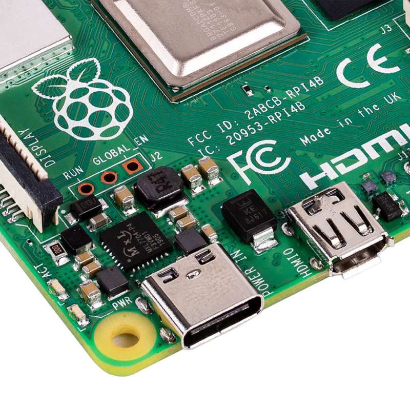 Raspberry Pi 4B 2GB Control Board Basic Package Raspberry Pi 4B 2GB Control Board Basic Package